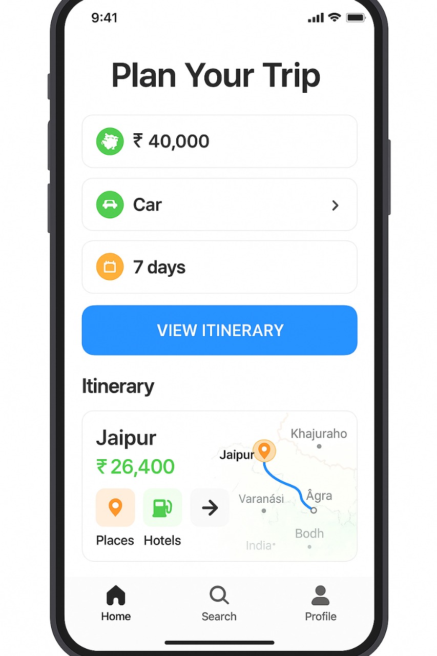 Yatra Mitra App Screenshot